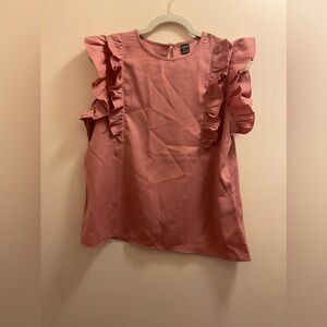 SHEIN Dusty Rose Blouse